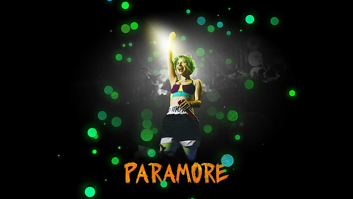Paramore, Hayley Williams, women, singer, illuminated, one person, HD wallpaper