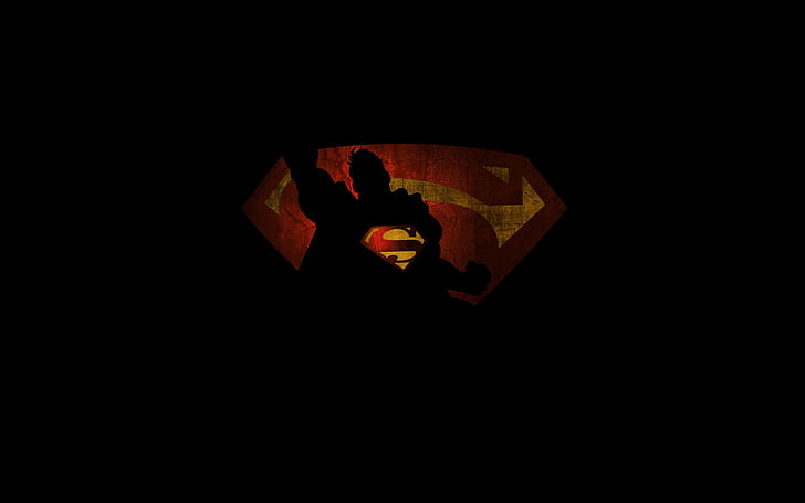 HD wallpaper: Black Superman HD, superman logo, cartoon/comic | Wallpaper  Flare