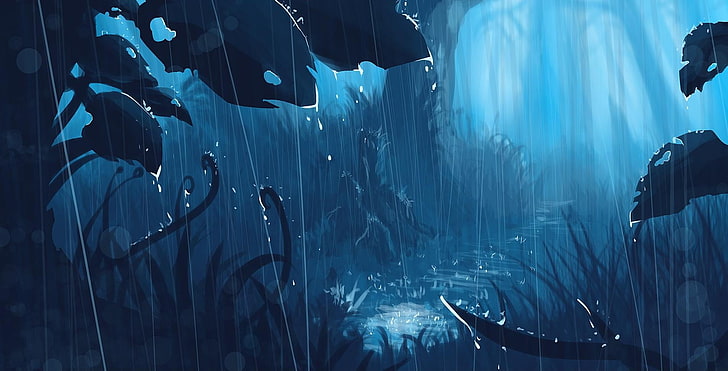 Rain by ジャム. : ImaginaryInteriors  Desktop wallpaper art, Cute laptop  wallpaper, Anime scenery wallpaper