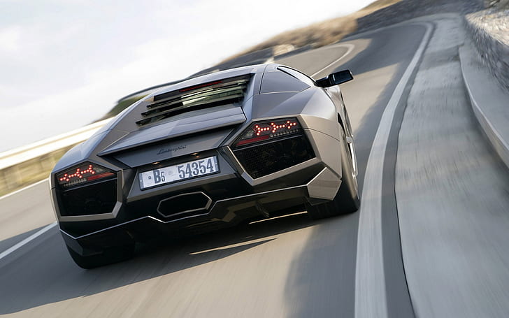 Lamborghini Reventon Back, HD wallpaper