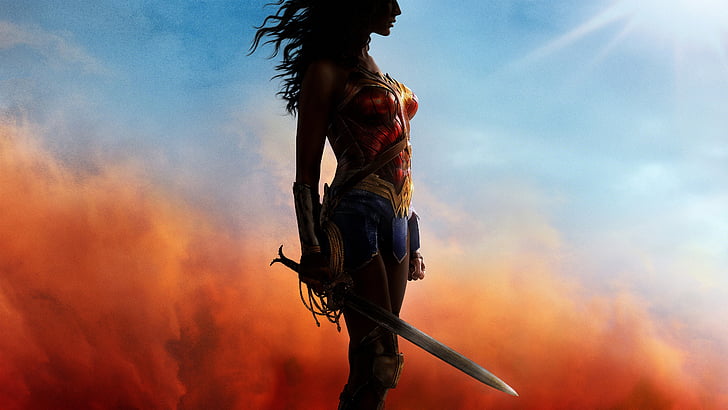 Wonder Woman wallpaper, Gal Gadot, HD, 4K, 2017, HD wallpaper