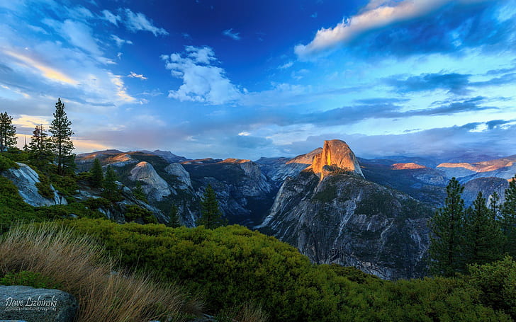 USA, Mountains, sky, best, hd, HD wallpaper