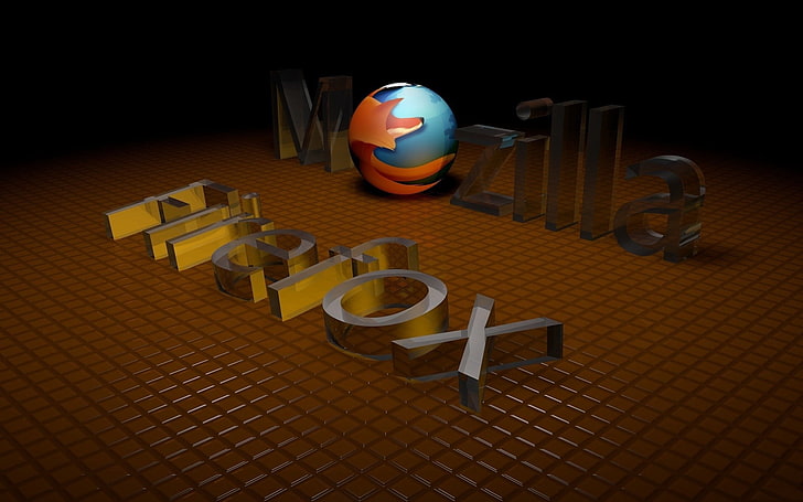 Mozilla Firefox logo illustration, surface, symbol, three-dimensional Shape