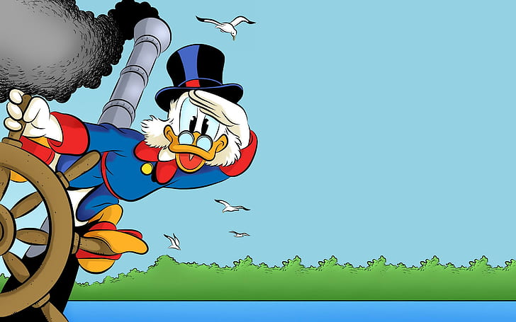 HD wallpaper: Scrooge McDuck, donald duck cartoon character, cartoons,  2560x1600 | Wallpaper Flare