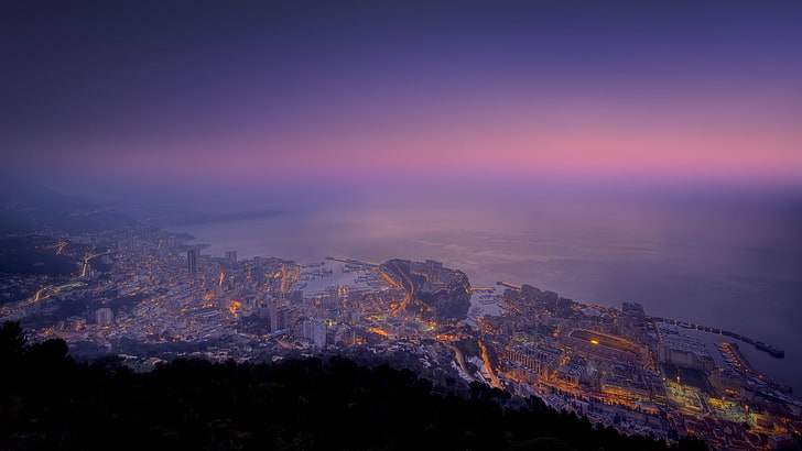city skyline, cityscape, Monaco, architecture, building exterior, HD wallpaper
