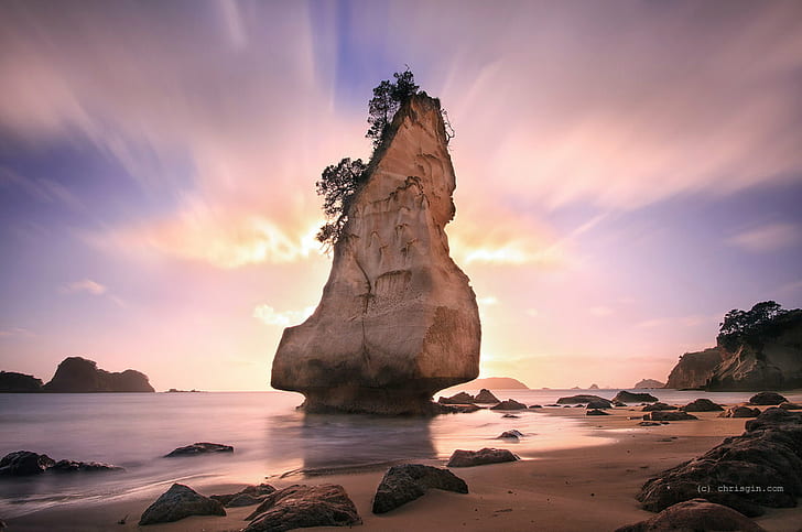 Twelve Apostles rock pillar, Australia, Cathedral Cove, hahei, HD wallpaper
