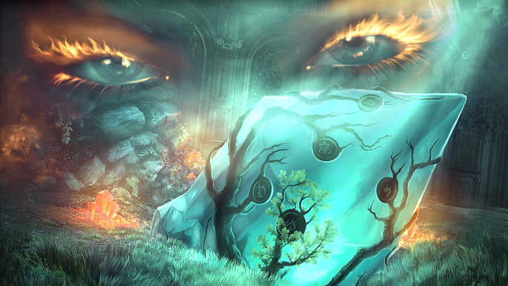Video Game, Time Mysteries 3: The Final Enigma, Crystal, Eye, HD wallpaper