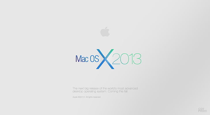 Apple WWDC 2013 - CS9 Fx Design, Mac OS X 2013, Computers, mac apple, HD wallpaper