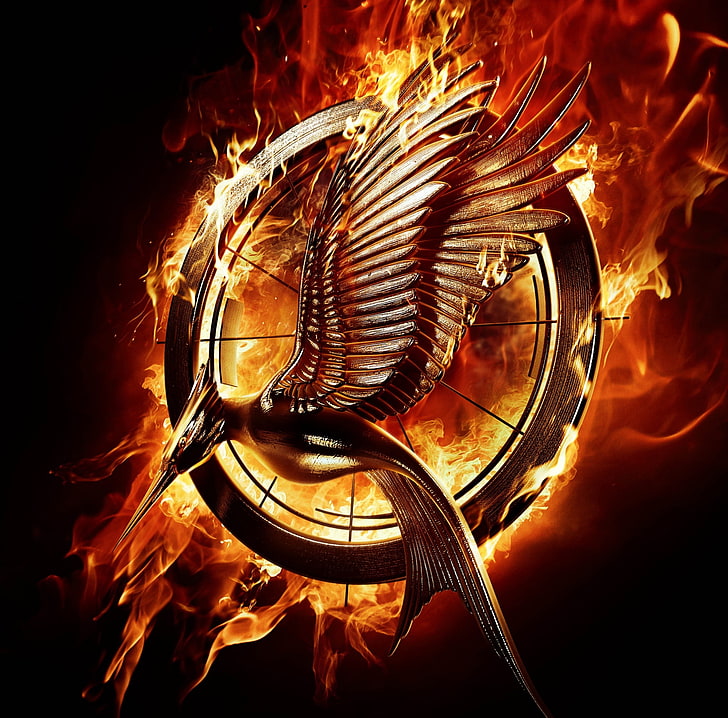 The Hunger Games Catching Fire 2HD Wallpaper13 HD Wallpaper, flaming bird wallpaper