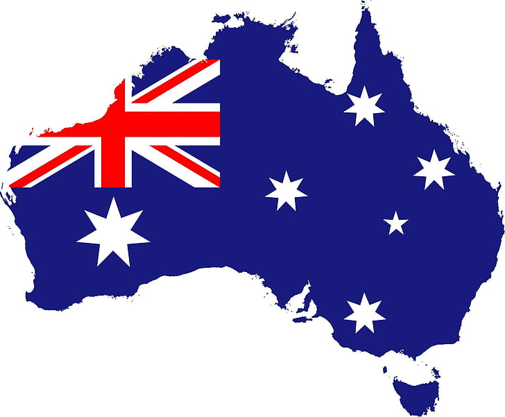 Flag of australia 1080P, 2K, 4K, 5K HD