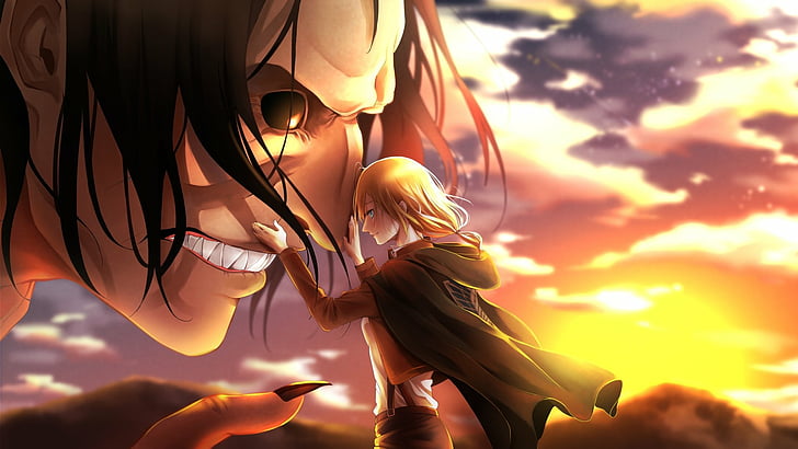 Anime, Attack On Titan, Historia Reiss, Ymir (Attack on Titan), HD wallpaper