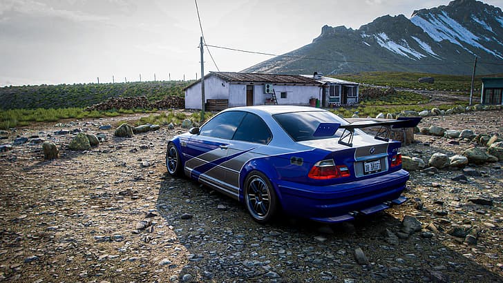 Forza Horizon 5, video games, BMW M3 GTR, drift cars, vehicle, HD wallpaper