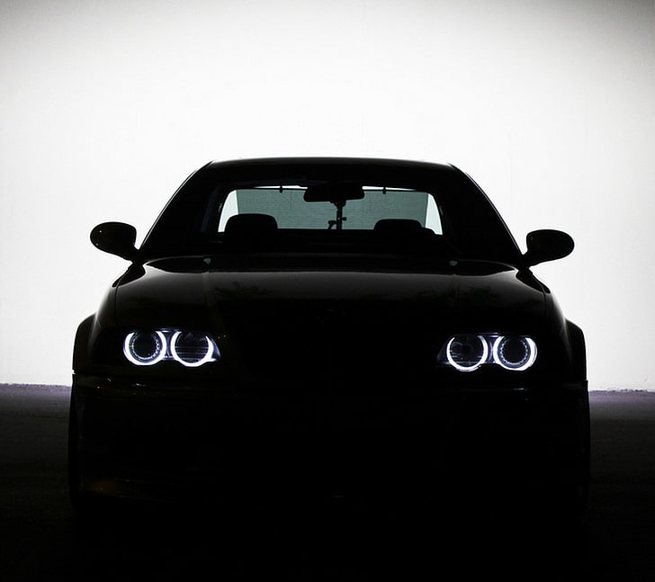 Angel Eyes, BMW M3 E46, car, E 46, mode of transportation, indoors, HD wallpaper