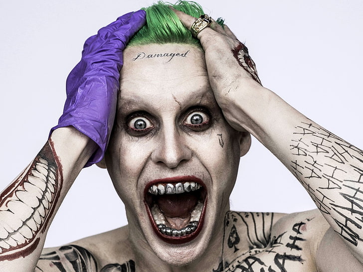 Suicide Squad The Joker, Movie, Jared Leto, people, human Face