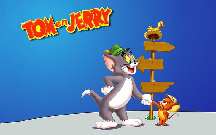 Tom And Jerry The Popular Cartoon Characters Hd Wallpaper For Desktop 2560×1600, HD wallpaper