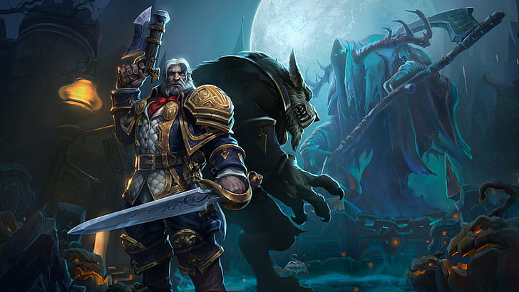 Blizzard Entertainment, Genn Greymane, Heroes Of The Storm, HD wallpaper