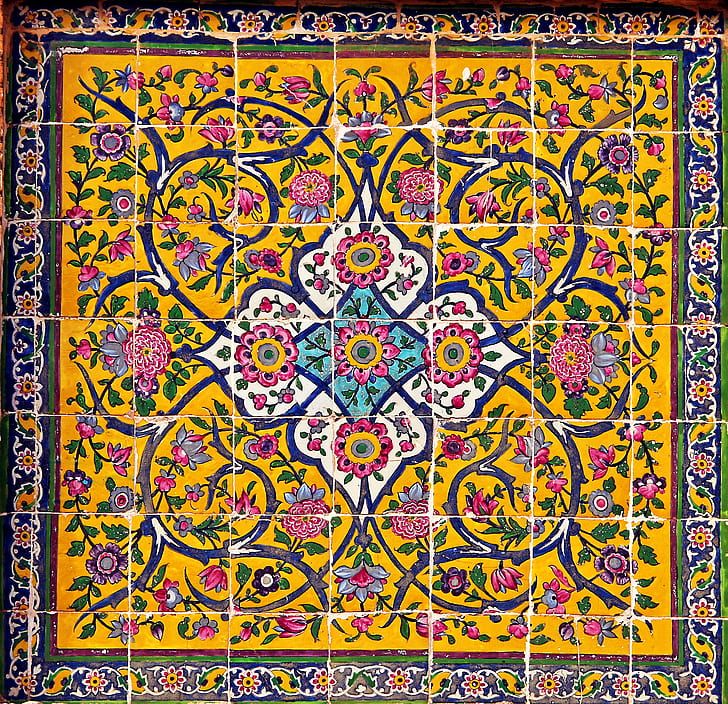Iran, tile, pattern