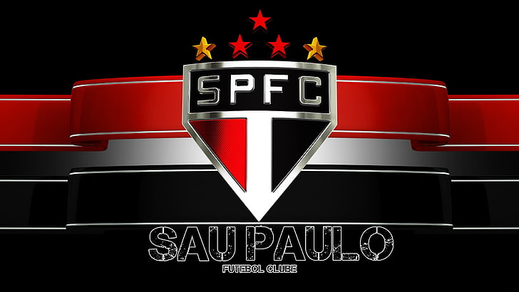 SPFC Sau Paulo logo, Brasil, soccer, sports, soccer clubs, São Paulo, HD wallpaper