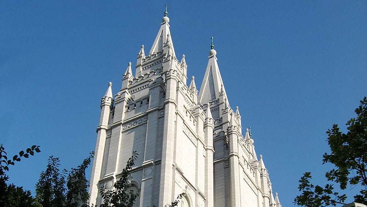 Mormon, temple, The Church of Jesus Christ of Latter-day Saints, HD wallpaper