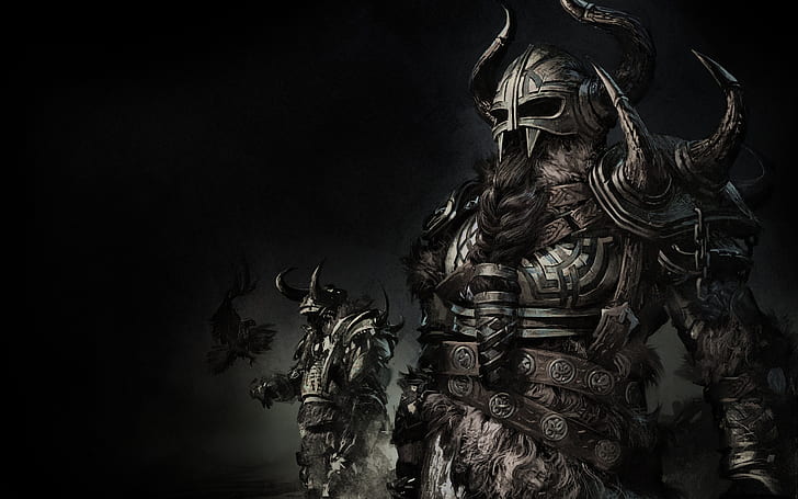Viking Drawing Armor HD, fantasy