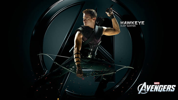 Hawkeye Clint Barton, the avengers, HD wallpaper
