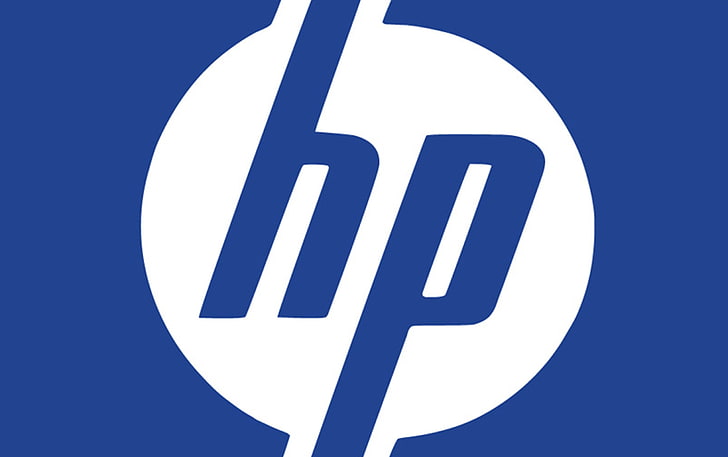 HD wallpaper: Hewlett Packard Logo, HP logo, Computers, blue, background,  sign | Wallpaper Flare