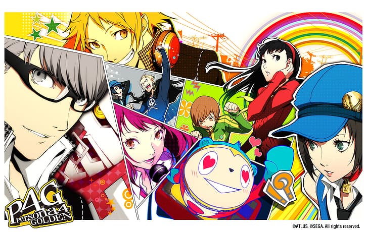Persona 4 Golden, video games, HD wallpaper