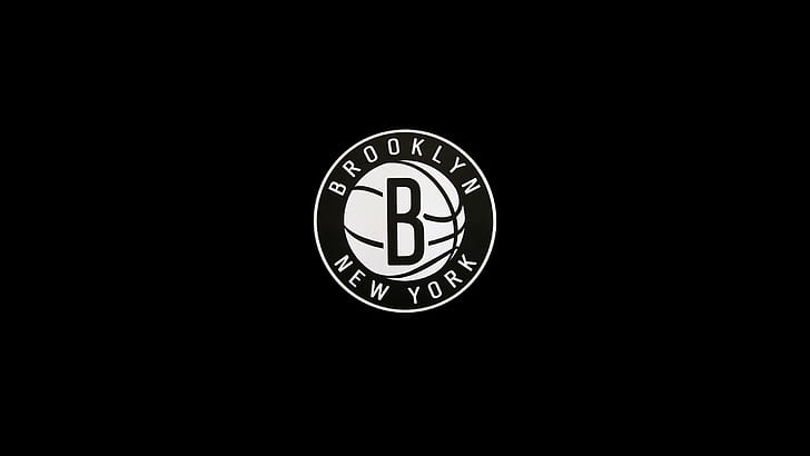 nets, brooklyn nets, brooklyn, new york, usa, nba, brooklyn new york logo, HD wallpaper