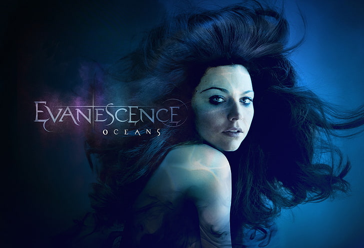 Evanescence Oceans digital wallpaper, Look, Amy Lee, one person, HD wallpaper