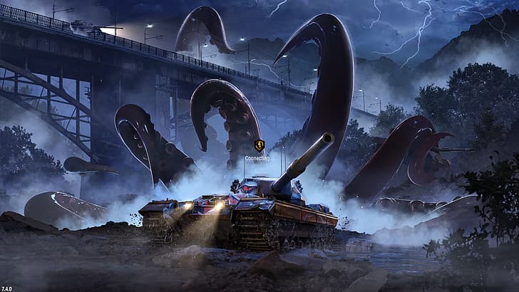 War Game, wot blitz, tank, tank destroyer HD wallpaper