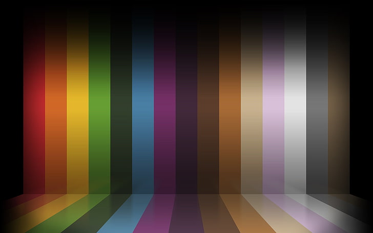HD wallpaper: rainbow color digital wallpaper, line, pseudo 3D, backgrounds  | Wallpaper Flare