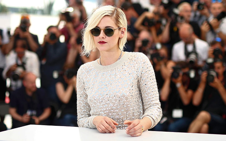 Cannes Film Festival 2016, Kristen Stewart, Cannes 2016, sunglasses, HD wallpaper