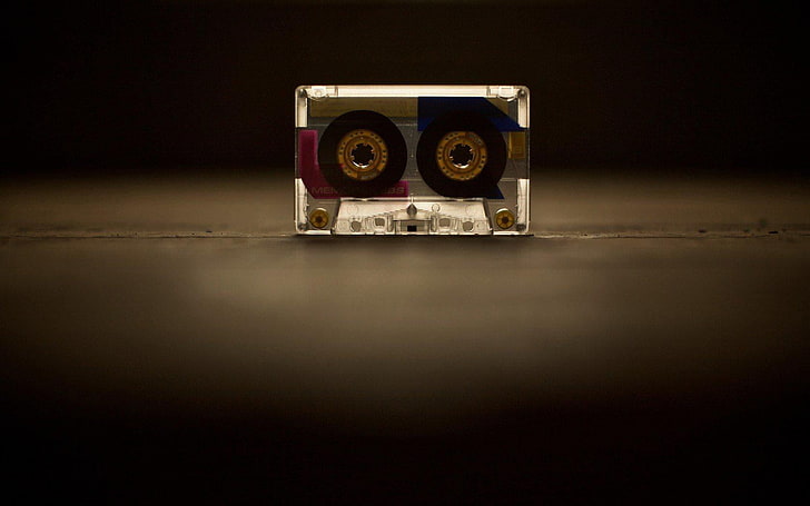 black and gray cassette tape, style, nostalgia, former, magnetic, HD wallpaper
