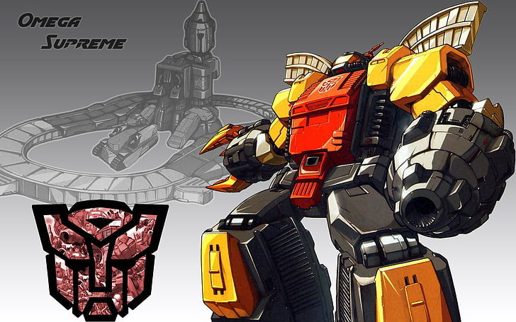 Autobots Omega Omega Supreme Anime Other HD Art, Transformers, HD wallpaper