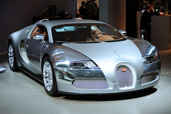 Bugatti 16.4 Veyron Centenaire Edition, 2010 bugatti veyron sang d argent, HD wallpaper
