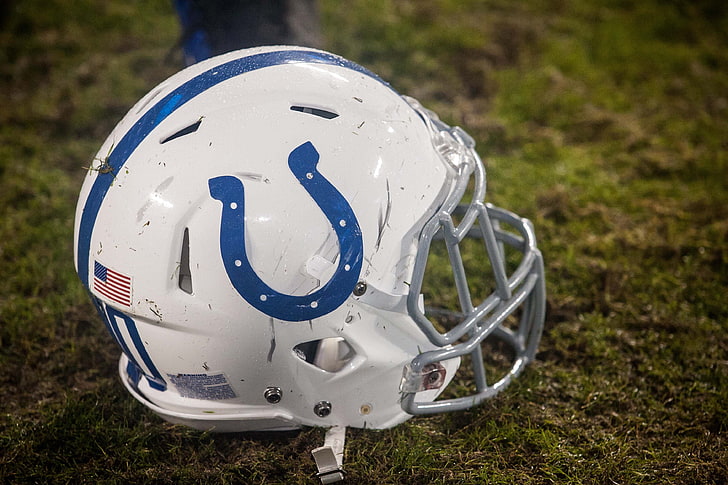 Colts, black and blue, logo, HD phone wallpaper | Peakpx