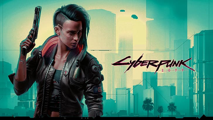 cyberpunk, science fiction, Cyberpunk 2077, video games, dystopian, HD wallpaper