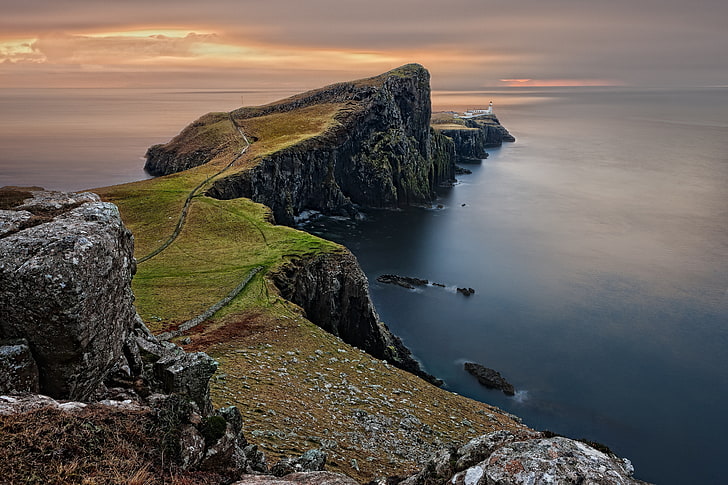 landscape, Scotland, Scottish Highlands, Skye, water, beauty in nature