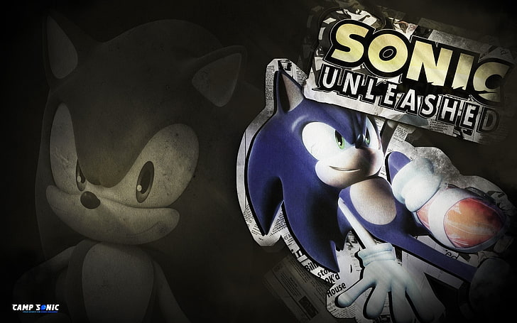 sonic unleashed 1920x1200  Video Games Sonic HD Art