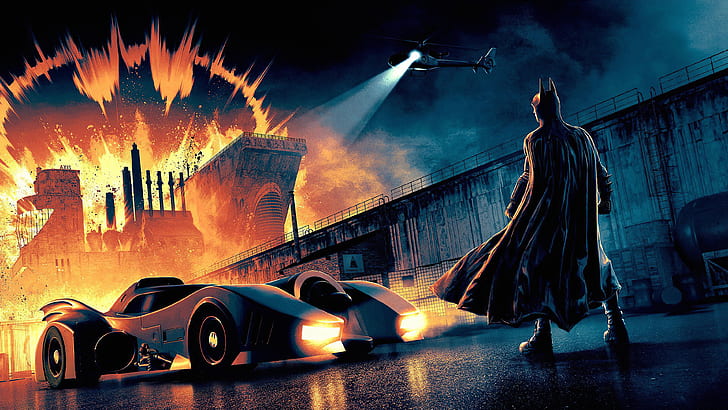 Bat Getting In Batmobile HD Superheroes 4k Wallpapers Images  Backgrounds Photos and Pictures