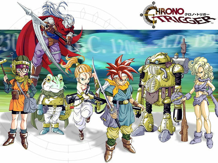 Video Game, Chrono Trigger, Anime, Ayla (Chrono Trigger), Lucca (Chrono Trigger)
