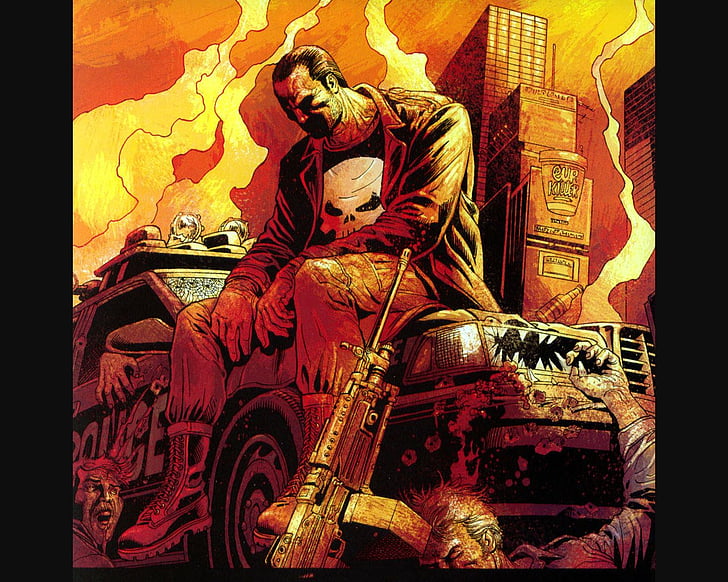 Comics The Punisher Punisher Frank Castle HD Wallpaper Background