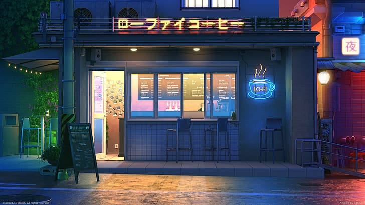 Anime Cafe Background Images HD Pictures and Wallpaper For Free Download   Pngtree