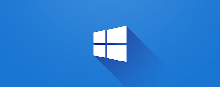 Windows 10 Logo, Microsoft Windows logo, white, blue, mario bros HD wallpaper