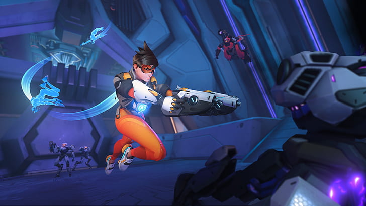 Video Game Overwatch Tracer (Overwatch) Wallpaper  Overwatch, Overwatch  tracer, Overwatch wallpapers