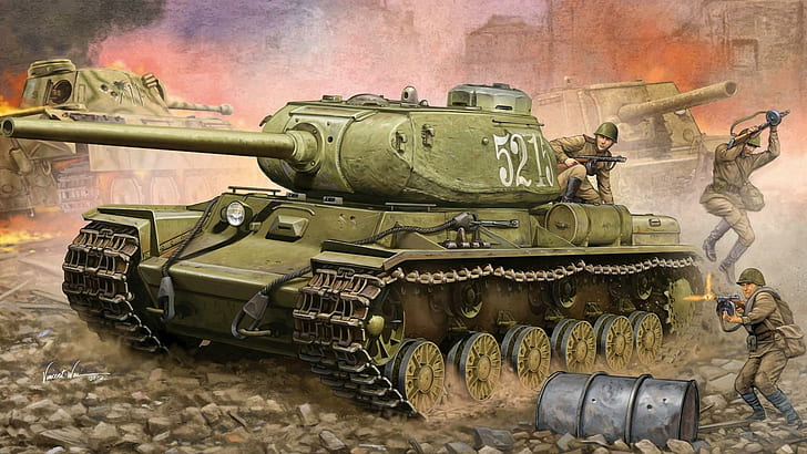 Soviet Heavy Tank, military, other, 3d and abstract