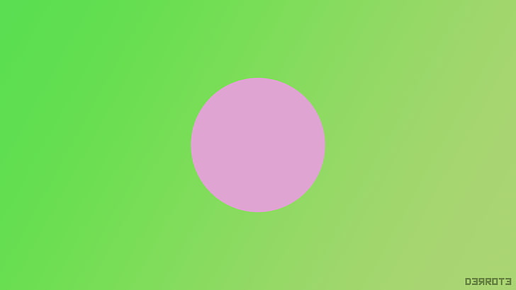 pink, green, colored background, no people, geometric shape
