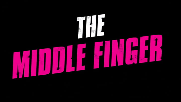 Middle Finger Ungli Poster
