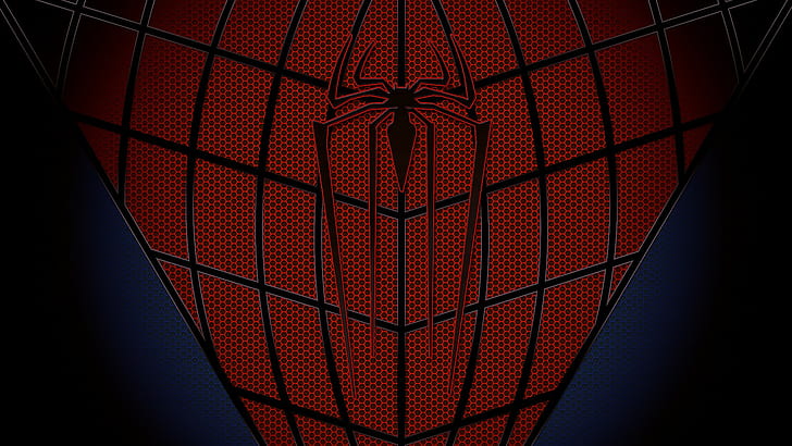 Spider-Man Marvel Logo Red HD, cartoon/comic, HD wallpaper