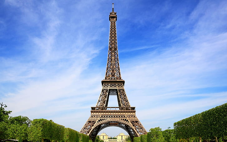 Attractions, the Eiffel Tower in Paris, France, HD wallpaper